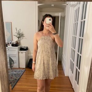 Urban Outfitters halter neck and open back dress
